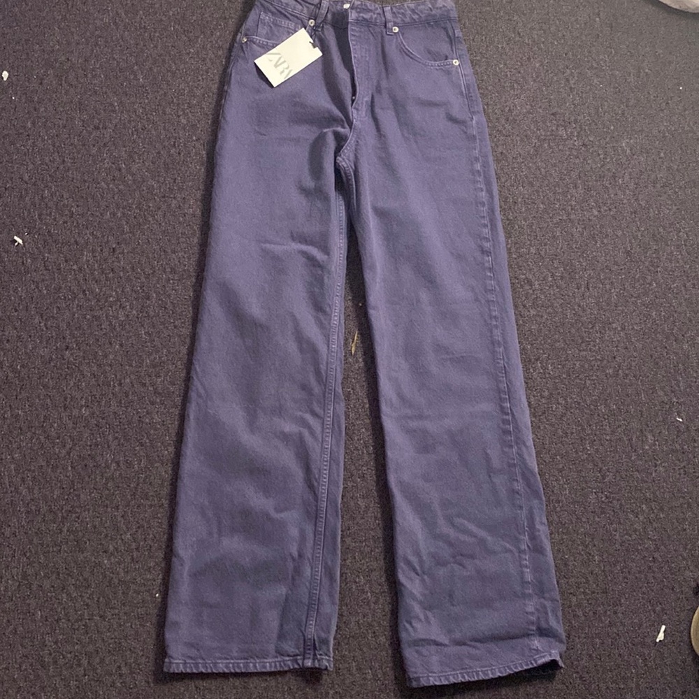 Never worn, Zara purple size 8